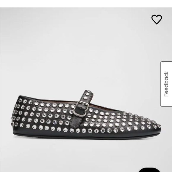 ALAIA
Leather Mary Jane Flats With Allover Studs - Picture 1 of 4
